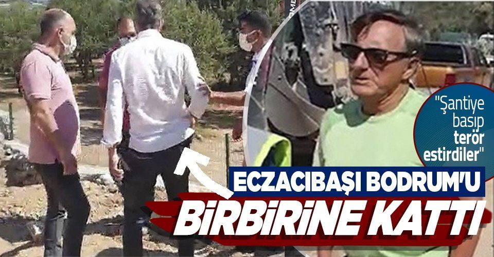 Bodrum'da ortalık karıştı: "Bülent Eczacıbaşı silahlı adamlarıyla baskın yaptı" iddiası! Olay görüntüler ortaya çıktı