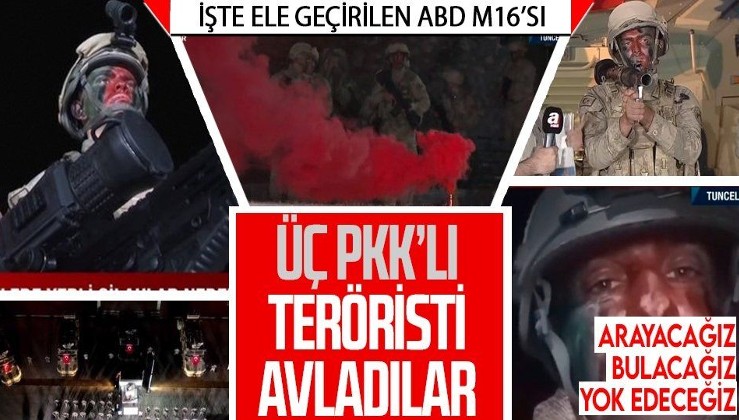 PKK'lı teröristleri avlayan komandolar canlı yayında: Arayacağız, bulacağız ve yok edeceğiz