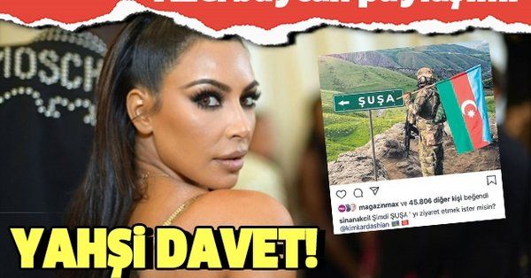 Sinan Akçıl'dan Kim Kardashian'a Azerbaycan mesajı