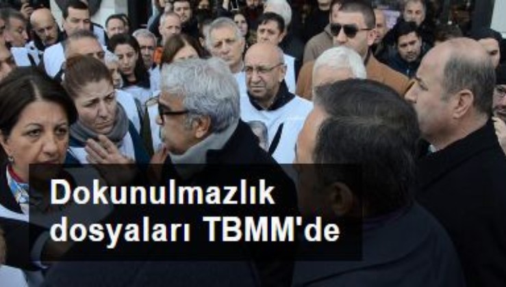 23 HDP'linin dokunulmazlık dosyaları TBMM'ye sunuldu