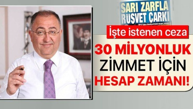 Yalova Belediyesi’ndeki 30 milyonluk zimmet için hesap vakti! CHP'li Vefa Salman'ın 12 yıla kadar hapsi isteniyor