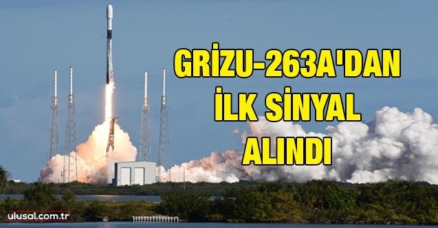 Türkiye'nin ilk cep uydusu Grizu263A'dan sinyal alındı