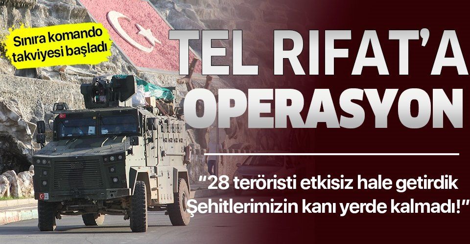 Şehitlerimizin kanı yerde kalmadı! 28 terörist öldürüldü