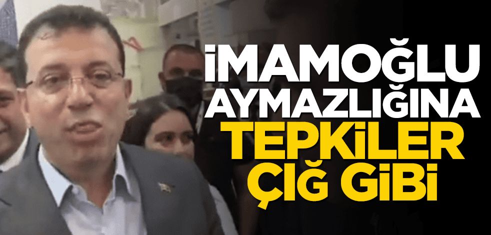 "Gündeminde İstanbul olmayan" İmamoğlu'na tepkiler çığ gibi!