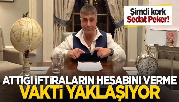 Şimdi kork Emperyalist maşası Sedat Peker!