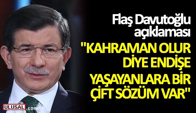 MHP'li Cemal Enginyurt'tan Ahmet Davutoğlu açıklaması! "Kahraman olur diye endişe yaşayanlara bir çift sözüm var"