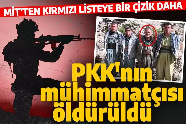 MİT'ten nokta operasyon! PKK'ya silah temin eden ve kırmızı bültenle aranan terörist öldürüldü