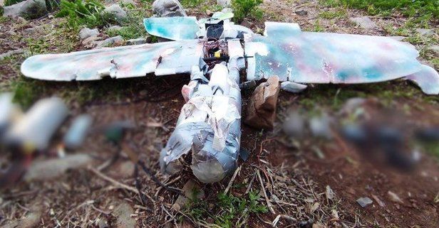 SON DAKİKA: Kuzey Irak Metina'da PKK'nın saldırı amacıyla kullandığı maket uçak düşürüldü