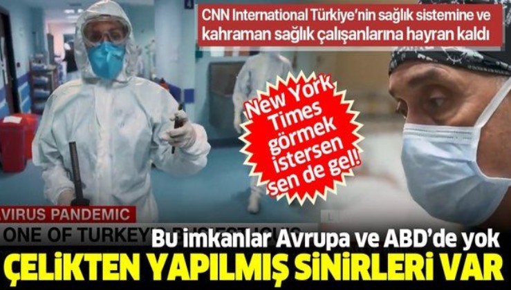 Türkiye'nin sağlık sistemi ve sağlık çalışanlarına hayran kaldılar: Bu imkanlar ABD ve Avrupa'da yok