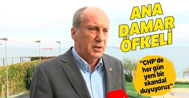 Muharrem İnce: CHP'de her gün yeni bir skandal duyuyoruz