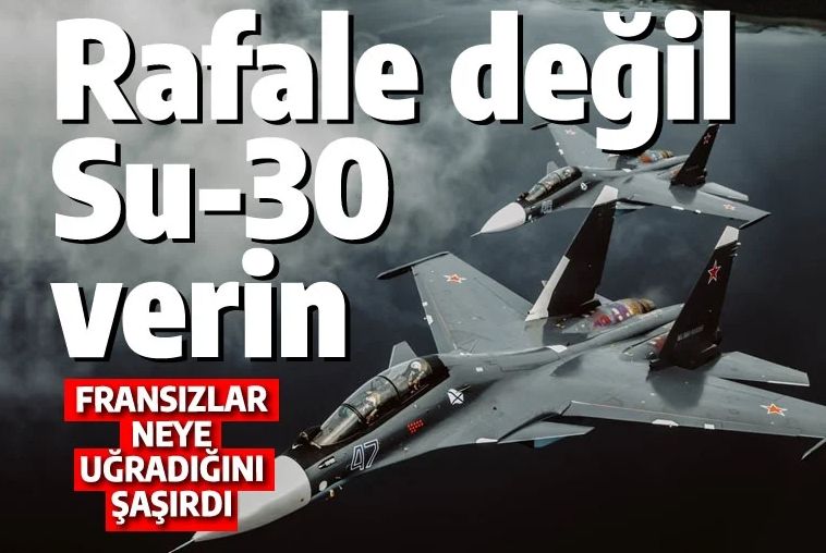 Rafale teklifini reddedip Su30 savaş uçağı aldılar: 12 ayda 10 tane teslim edilecek