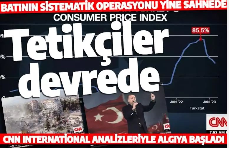 CNN’de antiErdoğan propagandası: Türkiye'nin son özgür seçimi olabilir!