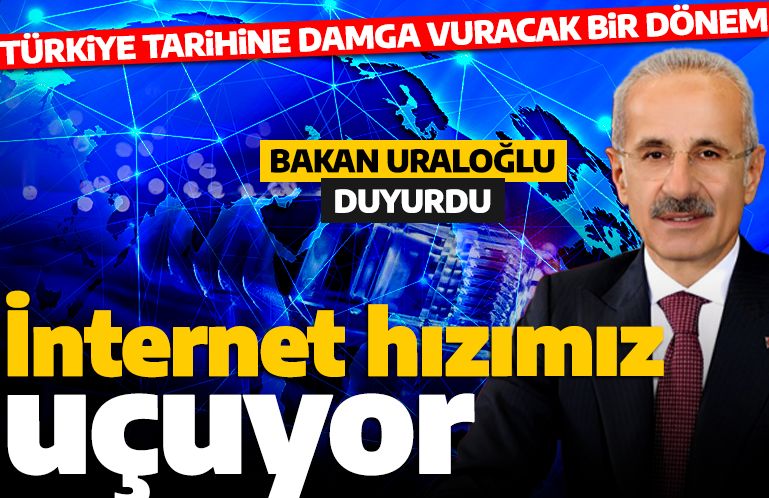 Genişbant internet her eve ulaşacak: Bakan Uraloğlu duyurdu: Fiber altyapı uzunluğu 536 bin kilometre