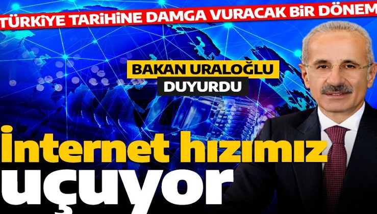 Genişbant internet her eve ulaşacak: Bakan Uraloğlu duyurdu: Fiber altyapı uzunluğu 536 bin kilometre