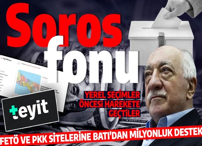 Soros fonu! FETÖ ve PKK sitelerine Avrupa'dan milyonluk destek