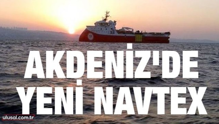 Akdeniz'de yeni NAVTEX