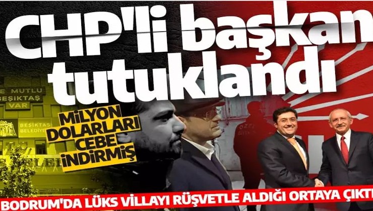 Beşiktaş Belediyesi'ndeki rüşvet operasyonunda yeni gelişme: Murat Hazinedar dahil 3 kişi tutuklandı