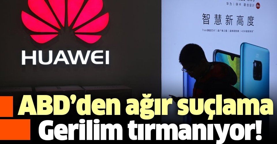 Çinli teknoloji devi Huawei'e ABD'den iki yeni suçlama.