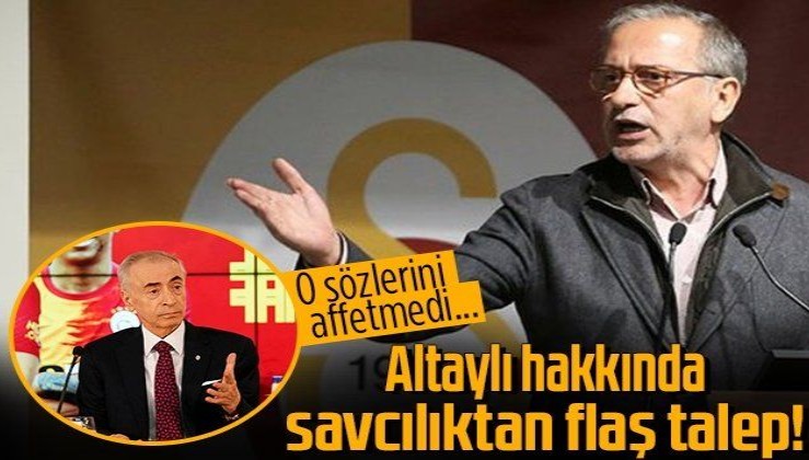 Galatasaray Başkanı Mustafa Cengiz'den Fatih Altaylı hakkında savcılığa şikayet! O sözlerini affetmedi