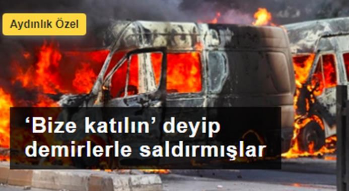 Kobani eylemlerinde zarar görenler anlattı: ‘Bize katılın’ deyip demirlerle saldırmışlar