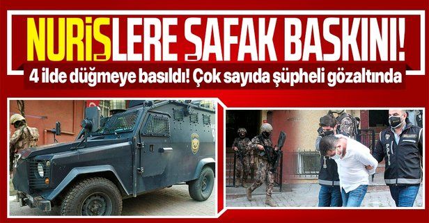 SON DAKİKA: İstanbul merkezli 4 ilde "Karagümrük çetesi" olarak bilinen suç örgütüne operasyon