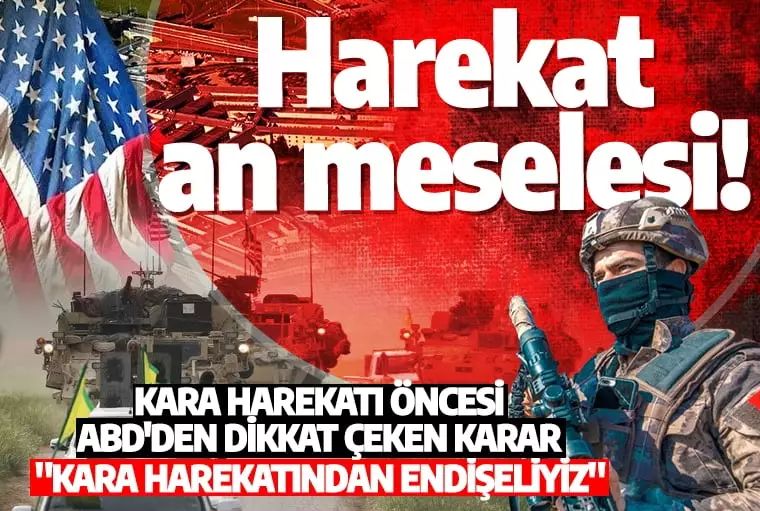 Türkiye'nin kararlığı gören ABD’den son dakika PençeKılıç açıklaması: Ortaklarımızla devriyeler azaltıldı