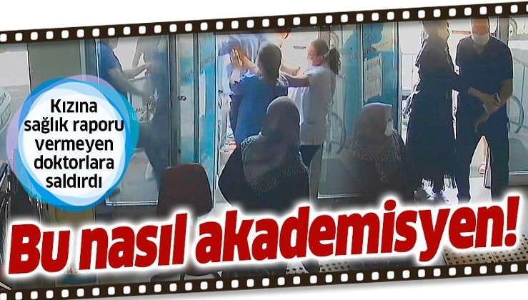 Son dakika: Eskişehir’de kızına sağlık raporu vermeyen doktorlara saldırdı