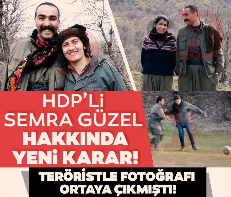 Son dakika: HDP'li Semra Güzel hakkında flaş karar!