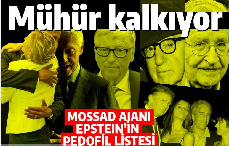Pedofil listesinde kimler yok ki! Mossad casusunun 'çocuk kulübü'ndeki 200 isim açıklanıyor