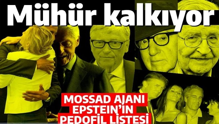 Pedofil listesinde kimler yok ki! Mossad casusunun 'çocuk kulübü'ndeki 200 isim açıklanıyor