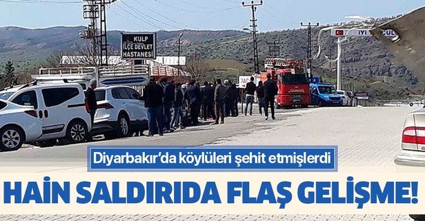 Diyarbakır Kulp'ta 5 köylünün şehit edildiği saldırıya ilişkin 5 süpheli yakalandı!