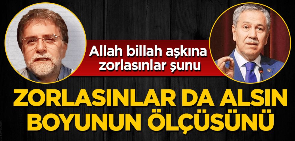 Ahmet Hakan, Arınç'ı delirtecek