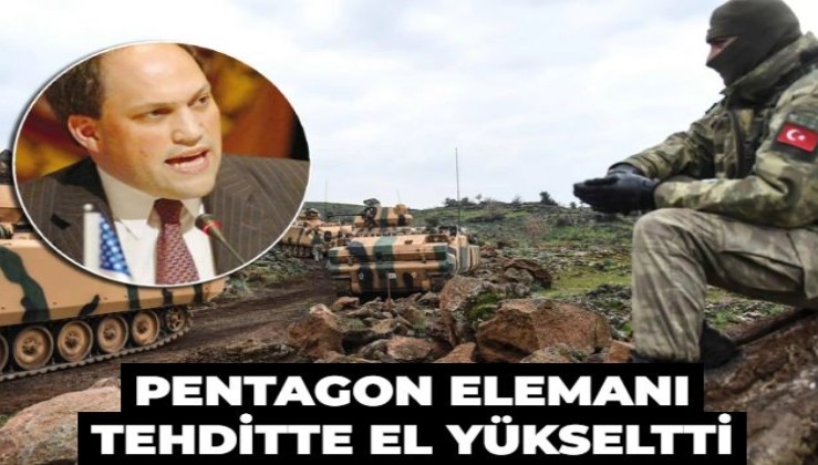 Pentagon elemanı tehditte el yükseltti