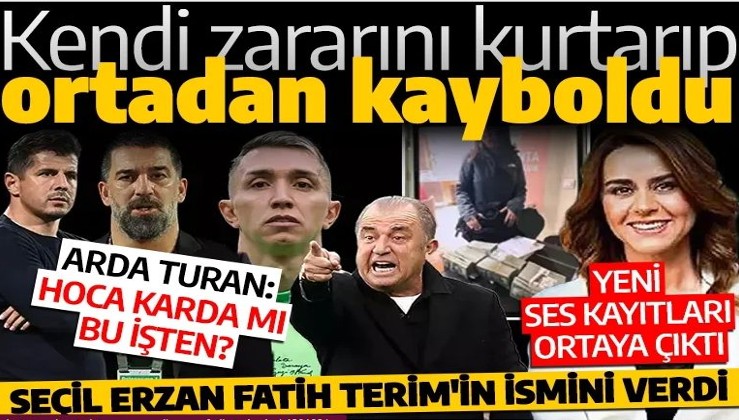 Arda Turan'dan terleten soru? Seçil Erzan Fatih Terim'in ismini verdi! Kendi zararını kurtarıp ortadan kayboldu iddiası