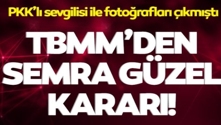 Son dakika: HDP'li Semra Güzel'in milletvekilliği düşürüldü
