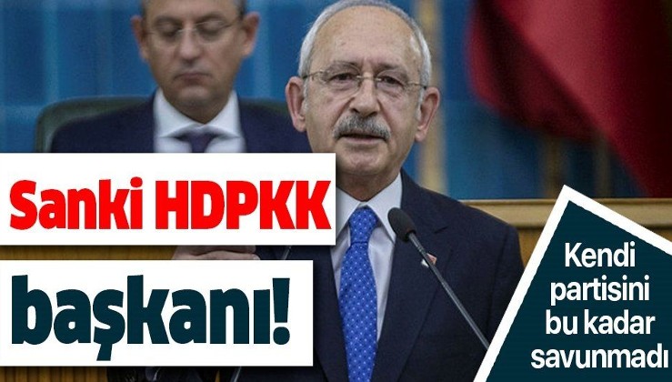 Ekrem İmamoğlu'ndan sonra bir skandal da Kılıçdaroğlu'ndan! Tutuklanan HDPKK'lıları böyle savundu!.