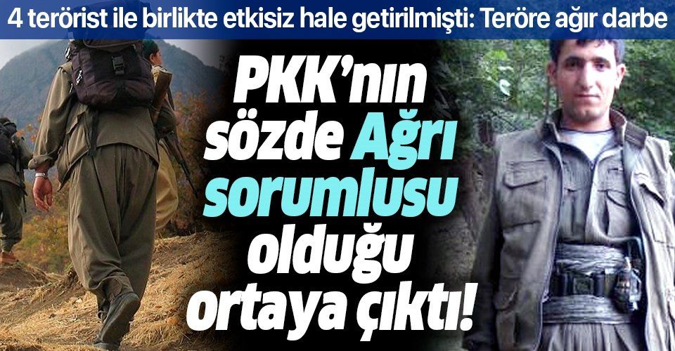 Son dakika: Öldürülen sivil katili terörist HDPKK'nın sözde "Ağrı Dağı Genel Sorumlusu" çıktı