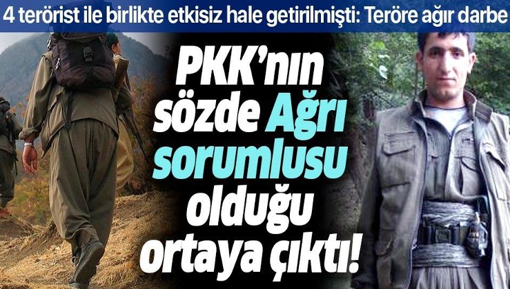 Son dakika: Öldürülen sivil katili terörist HDPKK'nın sözde "Ağrı Dağı Genel Sorumlusu" çıktı