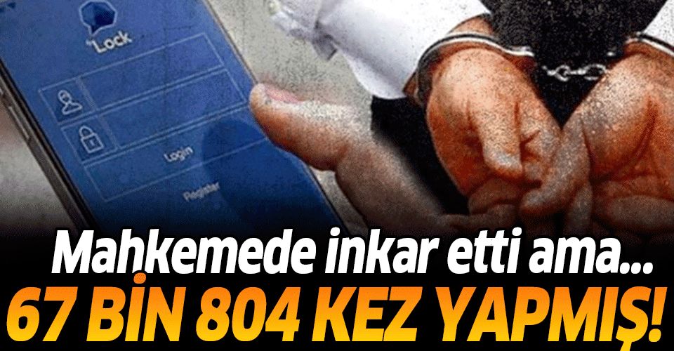 Tutuklu sanık Mustafa Şahin Altaş 67 bin 804 kez girdiği ByLock'u inkar etti.