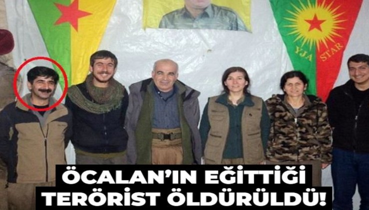 Öcalan’ın eğittiği terörist öldürüldü!