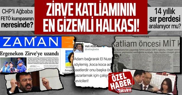 Zirve Yayınevi katliamındaki FETÖ izi tek tek deşifre oldu! 14 yıllık soru işareti: CHP'li Veli Ağbaba kumpasın neresinde?