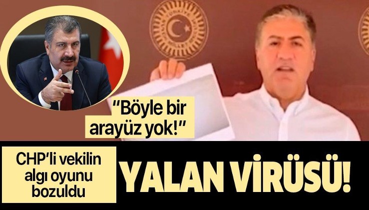 Sağlık Bakanı Fahrettin Koca'dan CHP Ankara Milletvekili Murat Emir'in 'koronavirüs' iddialarına net yanıtlar!