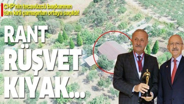 Didim Belediyesi'nin tecavüzcü başkanı Ahmet Deniz Atabay’ın tüm kirli çamaşırları ortaya saçıldı: Rant, rüşvet, kıyak...