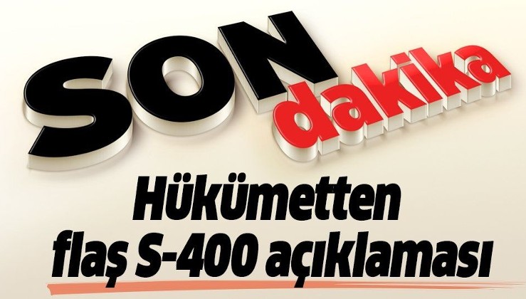 Dışişleri Bakanı Mevlüt Çavuşoğlu'ndan kritik S-400 açıklaması.