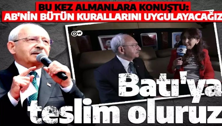 Kılıçdaroğlu dış basına Türkiye'yi şikayet etmeye devam ediyor: 180 derece değiştireceğiz!