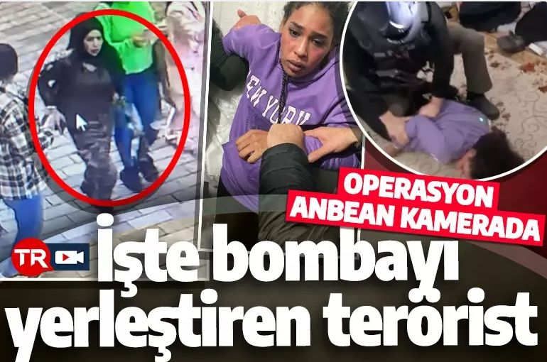 Taksim'e bombayı yerleştiren kadın terörist böyle yakalandı