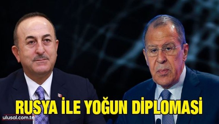 Mevlüt Çavuşoğlu ile Sergey Lavrov yüz yüze görüşecek