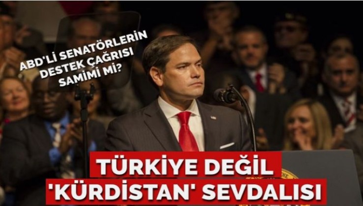 Türkiye değil ‘Kürdistan’ sevdalısı… ABD’li senatörlerin İdlib ilgisi