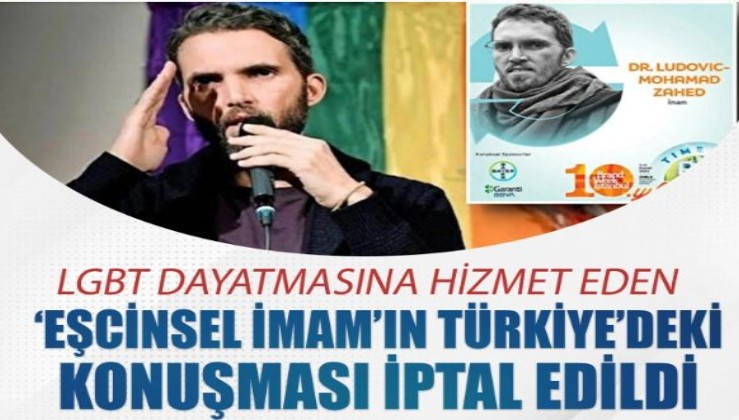 LGBT dayatmasına hizmet eden ‘eşcinsel imam’ın Türkiye’deki konuşması iptal edildi