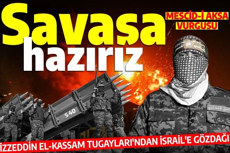 ElKassam'dan kara harekatı öncesi İsrail'e gözdağı: Uzun bir savaşa hazırız